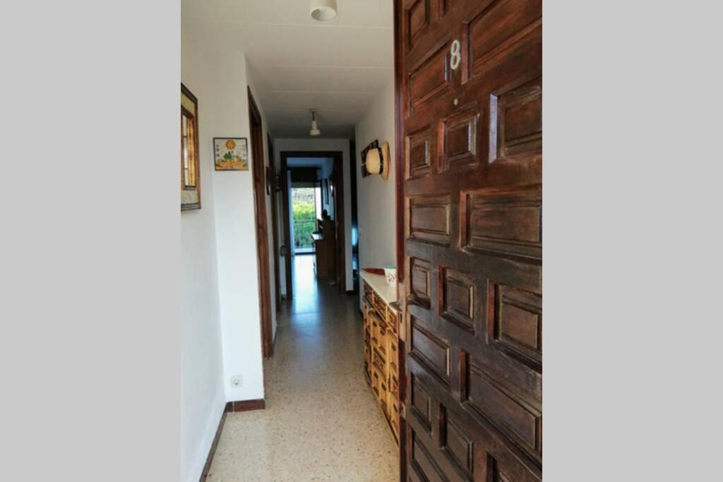 Apartamento con terraza en la playa de La Fosca Palamós Exterior foto